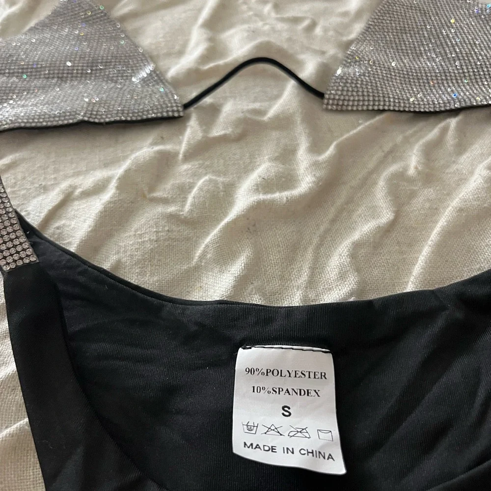 Black Rhinestone Bikini - Picture 6 of 8